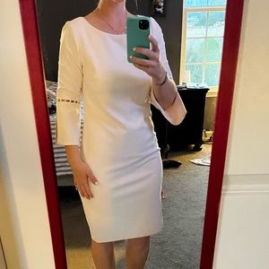 Calvin Klein blush pink dress, size 10.